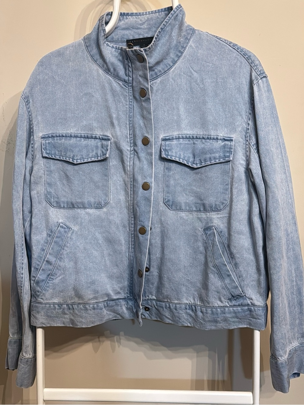 Jane and Delancey Light Blue Denim Jacket